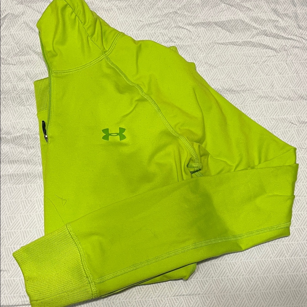 Under Armour Neon Green Pullover